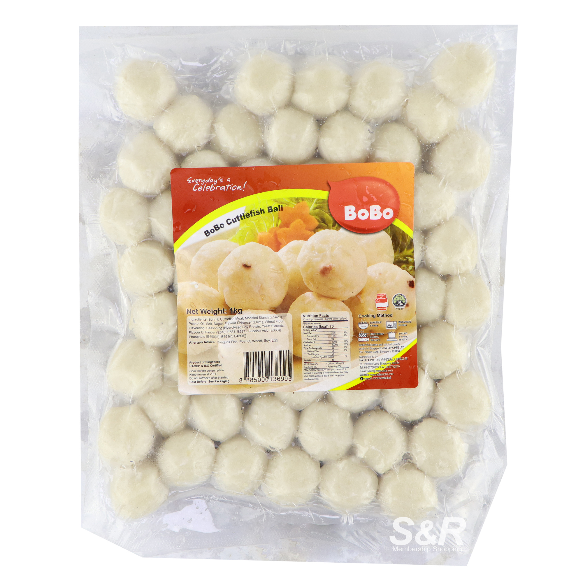 Bobo Cuttlefish Ball 1kg